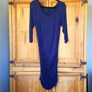 H&M Pleated Midi Dress